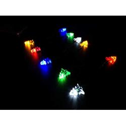 YAGE Tale Christmas Tree Shaped USB Charging Cable Christmas Light Phone Charger Cord 50inch 10LED Multicolor Compatible with Phone 5 5s 6 6plus 6s 6s Plus 7 7plus 8 8plus X XR XS XS Max 11Pro Max