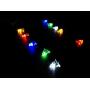 YAGE Tale Christmas Tree Shaped USB Charging Cable Christmas Light Phone Charger Cord 50inch 10LED Multicolor Compatible with Phone 5 5s 6 6plus 6s 6s Plus 7 7plus 8 8plus X XR XS XS Max 11Pro Max
