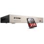 ZOSI H.265+ 8CH 5MP Lite 4-in-1 Surveillance DVR Recorders with Hard Drive 2TB for HD-TVI, CVI, CVBS, AHD 960H/720P/1080P/5MP CCTV Security Cameras System, Motion Detection, Remote Viewing,Alert Push
