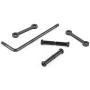 RAYNAG 2 Set Anti Walk Pins .154 Non-Rotating Black Screws Anti-Slip Fixed Column Rotation Pins Hammer Trigger Pins