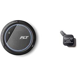 Plantronics Calisto 3200 USB PC Speakerphone Bundle 210901-01-B, Altavoz para Computadoras, Portable, USB - Compatible with Skype for Business, Teams, Webex, Zoom, Meet, (USB-A Bundle)