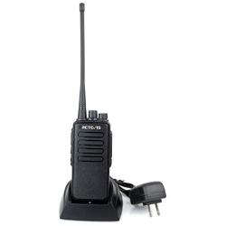 Retevis RT1 Walkie Talkies for Adults Long Range High Power Two-Way Radio with Earpiece Headset Dual Antenna(1 Pack)