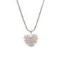 Car Mirror Pendant Charm Car Rear View Mirror Ornament with Tassel Bling Car Accessories Crystal Rhinestone Cute Car Decor Lucky Hanging Car Interior Decaration (Heart Shape)