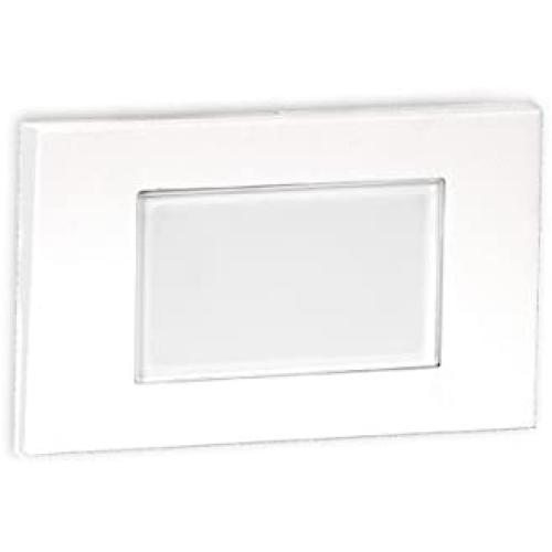 WAC Lighting WL-LED130-C-WT LED Diffused Step and Wall Light 120V 3000K, White