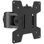 WALI VESA Mounting Plate for WALI Monitor Mounting System, VESA Compatible 75 by 75 mm and 100 by 100 mm (VES01), Black