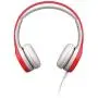LilGadgets Connect+ Kids Premium Volume Limited Wired Headphones with SharePort and Inline Microphone (Children, Toddlers) - Red