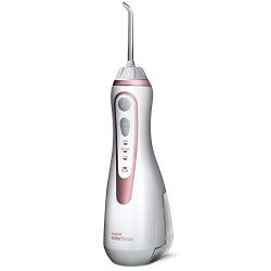 Waterpik Cordless Water Flosser Rechargeable Portable Oral Irrigator For Travel And Home – Cordless Advanced, WP-569 Rose Gold