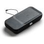 Orbitkey Nest | Portable and Customizable Desk Organizer Case with an in-Built Wireless Charger | Movable Dividers | Black