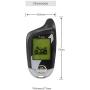 EASYGUARD EM211 2 Way Motorcycle Alarm System with Remote Start Starter Shock Sensor tilt Motion Sensor DC12V LCD Display