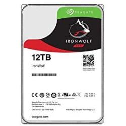Seagate IronWolf 12TB NAS Internal Hard Drive HDD – 3.5 Inch SATA 6Gb/s 7200 RPM 256MB Cache RAID Home Servers - Newest Model (ST12000VN0008)