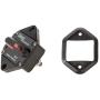 GLOSO E96 Panel Mount Waterproof IP67 Marine Auto Truck Hi-Amp with Gasket Circuit Breaker (80A)