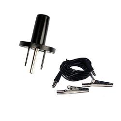 Static Care ESD Grounding Cable with Alligator Clip 8 Long with Banana Jack Outlet Plug Adapter Ground Garments and Mats with Alligator Clip