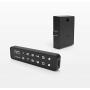 Smart Touch Cabinet Locks,Keyless Drawer Lock,Furniture Wardrobe Keypad Lock,Electronic Lock for Home/Office/Gym/Rental Hosts/Locker (Horizontal)