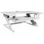 Kantek Sit to Stand Desktop Riser, White (STS900W)