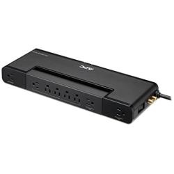 APC C20B AV C Type 8 Outlet Power Filter, 120V Black