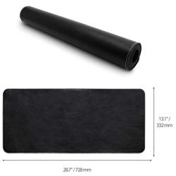 Londo Leather Extended Mouse Pad (Genuine Leather) (Black) (OTTO270)
