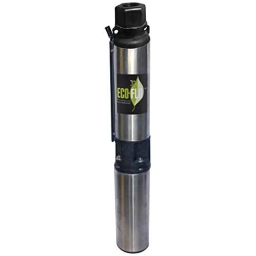 ECO-FLO Products EFSUB7-122 Submersible Deep Water Well Pump, 2 Wire, 230v, 4 Inch, 3/4 HP, 12 GPM