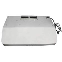 Awoco RH-R06 Rectangle Vent 6'' High Stainless Steel Under Cabinet 4 Speeds 900CFM Range Hood with LED Lights (36''W Rectangle Vent)