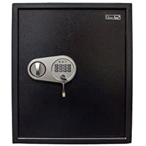 Qualarc NOCH-46EL Electronic Digital Home and Office Security Solid Steel Safe with Keypad Lock 2 Cubic Feet, 2 cu