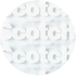 Scotch Restickable Dots, Clear, 7/8-in x 7/8-in, 18-Dots (R105)