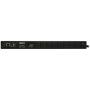 Tripp Lite 1.9kW Single-Phase Monitored PDU, 120V Outlets (8 5-15/20R), L5-20P/5-20P Adapter, 12 ft. Cord, 1U Rack-Mount, LX Platform Interface, TAA (PDUMNH20)