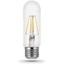 Feit Electric BPT1040/927CA/RP/6 4.5W 40W Equivalent Dimmable 410 Lumens LED T10 Light Bulb, 4.3''H x 1.2''W, 2700K (Soft White), 6 Piece