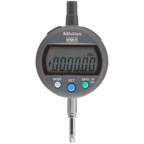 Mitutoyo 543-400 Absolute LCD Digimatic Indicator ID-C, Standard Type, M2.5X0.45 Thread, 8mm Stem Dia., Lug Back, 0-12.7mm Range, 0.01mm Graduation, +/-0.02mm Accuracy