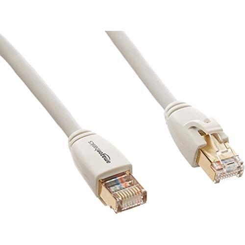 Amazon Basics RJ45 Cat7 Network Ethernet Patch Internet Cable - 25 Feet