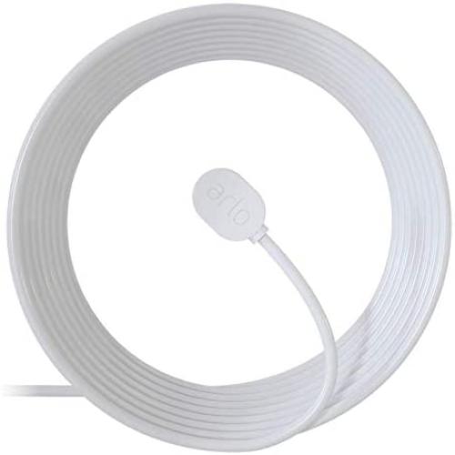 Arlo Certified Accessory - Outdoor Magnetic Charging Cable | 25 ft, Weather Resistant Connector, Uninterrupted Power to Your Camera | Compatible with Arlo Ultra and Arlo Pro 3 Cameras | (VMA5600C)