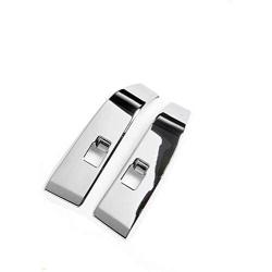 Fit for 2015-2020 TOYOTA Tacoma 2PCS Rear doors window switch panel Cover Trims accessories 2016 2017 2018 2019