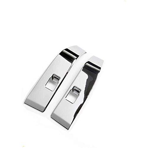 Fit for 2015-2020 TOYOTA Tacoma 2PCS Rear doors window switch panel Cover Trims accessories 2016 2017 2018 2019