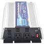 Power Inverter 800W with Dual sockets Output and USB5V 2000mA Input DC12V or 24V, Output AC110V 60Hz (12V)