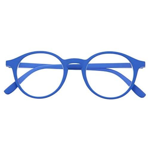DIDINSKY Reading Glasses for Men and Women. Blue Light Blocking Computer Readers. Rubber Touch Flexible Temple and Anti Glare Glasses. Klein 0.0 - UFFIZI