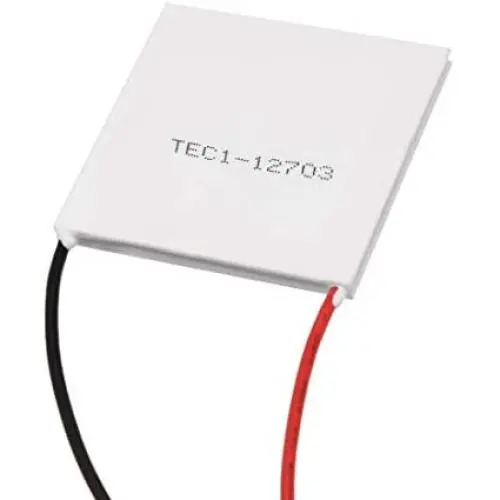 Lheng Semiconductor Refrigeration Tablets TEC1-12703 12V 3A Heatsink Thermoelectric Cooler Cooling Peltier Plate Module 40x40MM