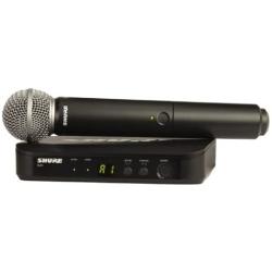 Shure BLX24/SM58 Wireless Microphone System with SM58 Handheld Vocal Mic