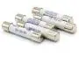 5Pcs FF10A 600V Very Fast Acting 10A Multimeter Fuse Brass, Nickel-Plated Fuse 6.3 x 32mm
