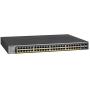 NETGEAR 52-Port PoE Gigabit Ethernet Smart Switch (GS752TP) - Managed with 48 x PoE+ @ 380W, 4 x 1G SFP, Desktop/Rackmount, and ProSAFE Lifetime Protection