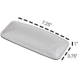 Motte by Castle Leather Mouse Wrist Rest (Stone)