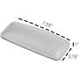 Motte by Castle Leather Mouse Wrist Rest (Stone)