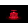 Fortune Products LB-RGBW-6 Super Bright 40 LED Light Base, 6-1/8'' Diameter x 1-1/8'' Height, Multi-Color