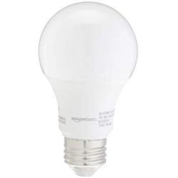 Amazon Basics 60W Equivalent, Daylight, Non-Dimmable, 10,000 Hour Lifetime, A19 LED Light Bulb | 24-Pack