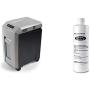 Aurora AU1580MA Professional Grade High Security 15-Sheet Micro-Cut Shredder & SL16 Professional Grade Synthetic Shredder Oil, 16 Oz Flip-Top Leak Proof Bottle