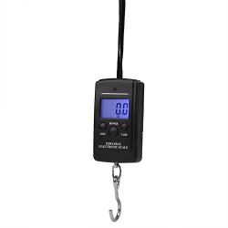 40KG Portable Digital Handy Scale, Electronic Hanging Luggage Scale Weight Measuring Tool