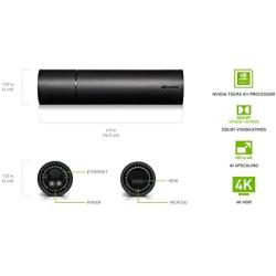 NVIDIA SHIELD Android TV 4K HDR Streaming Media Player; High Performance, Dolby Vision, Google Assistant Built-In, Works with Alexa