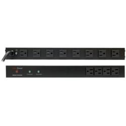 CyberPower RKBS15S4F8R 15A 12-Outlet 1U RM Rackbar Surge Suppressor