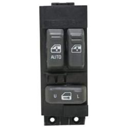 Master Power Windower Switch Fits for 99-02 Chevy Silverado GMC Sierra 1500, 2500, 2500 HD, 3500 2-Doors Pickup Truck Gray Buttons Replace # 15047637 19259957 901-117 71004