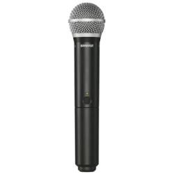 Shure BLX2/PG58 Wireless Handheld Microphone Transmitter with PG58 Capsule - Receiver Sold Separately