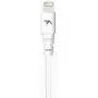 Tech Armor Apple MFi Certified Lightning Cable to USB A - 6FT White - Tough-Braided Extra-Strong Jacket - Sync/Charge iPhone & iPad