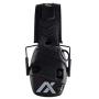 AXIL TRACKR All Purpose Earmuffs | True Noise Isolation, Sweat & Water Resistant with Built-in 2-Directional Microphone, Used for Tactical, Auto Racing, Shooting, Hunting, Industrial, Construction