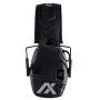 AXIL TRACKR All Purpose Earmuffs | True Noise Isolation, Sweat & Water Resistant with Built-in 2-Directional Microphone, Used for Tactical, Auto Racing, Shooting, Hunting, Industrial, Construction